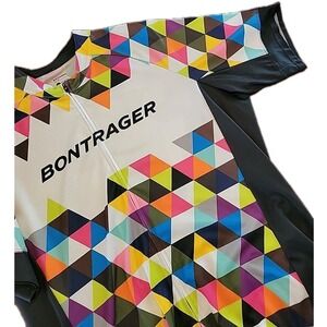 Bontager Profilia Men's XXL Multicolor Fitted Full Zip Cycling Jersey